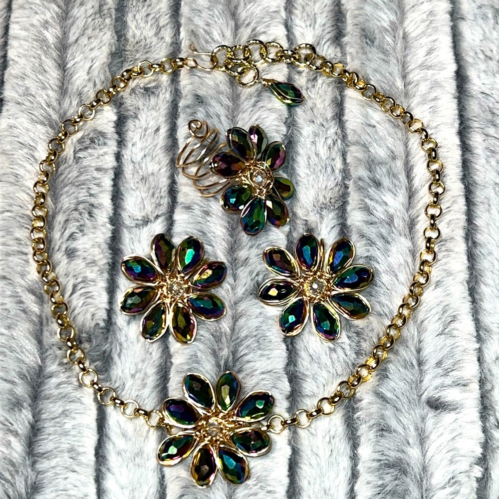 Artisan made custom jewelry set